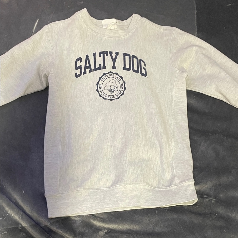 Champion Light Gray Kids Sweatshirt